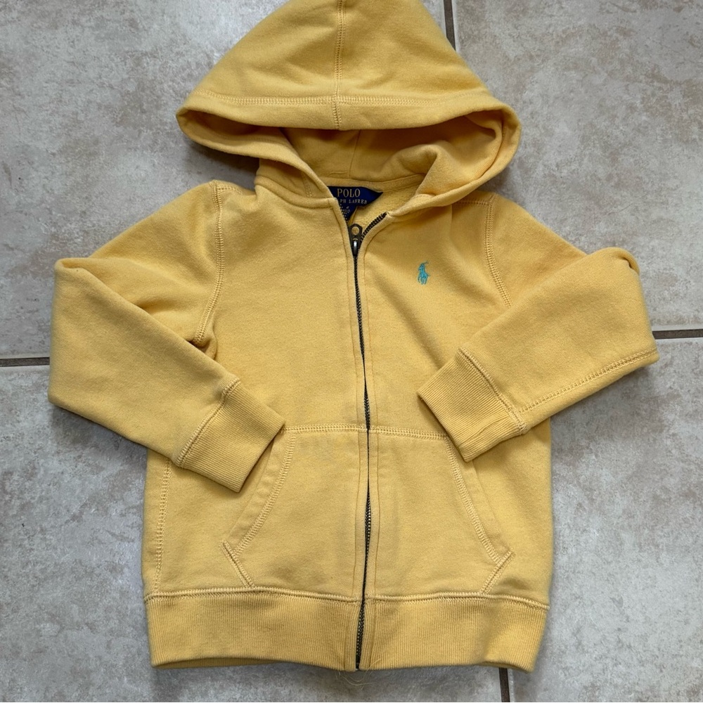 Polo by Ralph Lauren Kids Mustard Hoodie